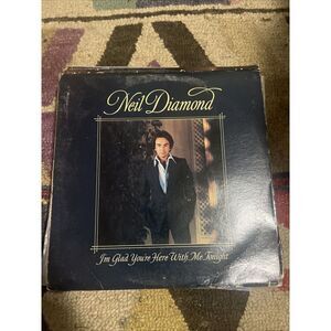 NEIL DIAMOND, I AM GLAD YOU’RE HERE WITH ME TONIGHT, 1977, Vinyl LP Album